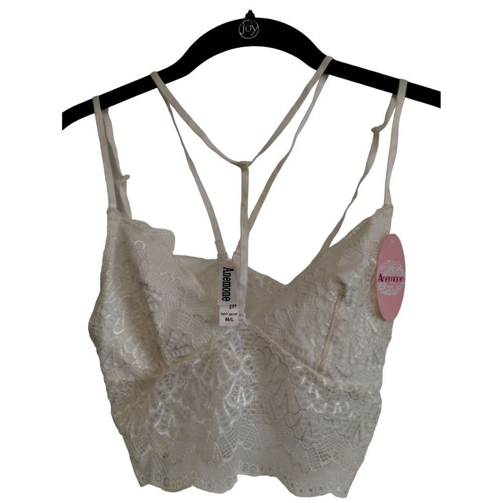 NWT Anemone white cami top